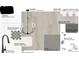 Showcasing a selection of interior design features including cabinetry, backsplash, lighting, and countertops at 12591 Forager Pl # 92, Midland, NC 28107
