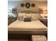Charming bedroom features a decorative wreath and luxurious bedding for a cozy, inviting atmosphere at 1344 Moonshadow Ln, Shelby, NC 28150
