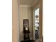 Hallway leading to bedroom with stylish decor at 1344 Moonshadow Ln, Shelby, NC 28150