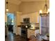 Well-equipped kitchen with stainless steel appliances and mosaic tile backsplash at 1344 Moonshadow Ln, Shelby, NC 28150
