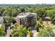 Expansive aerial view of the property showcasing surrounding landscape and community at 2312 Selwyn Ave # 502, Charlotte, NC 28207