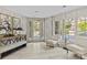 Bright lobby featuring modern seating, large windows, and elegant interior design at 2312 Selwyn Ave # 502, Charlotte, NC 28207