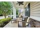 Inviting front porch with comfortable seating, perfect for relaxing and enjoying the outdoors at 3020 Fallondale Rd, Waxhaw, NC 28173
