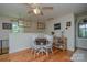 Bright dining area with hardwood floors, modern decor, and a cozy atmosphere at 1239 Mac Ln, Stanley, NC 28164