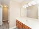 Bathroom features a spacious vanity with ample lighting and modern fixtures, complemented by stylish flooring at 1522 Tuckers Glenn Dr, Rock Hill, SC 29732