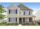 Charming two-story home with a well-manicured lawn and inviting front porch, perfect for enjoying the neighborhood at 1522 Tuckers Glenn Dr, Rock Hill, SC 29732