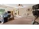 Spacious bonus room featuring home gym equipment, a desk area, and seating at 1800 Robbins Meadows Dr, Waxhaw, NC 28173