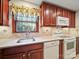 Open kitchen boasts stainless steel appliances, granite countertops, and ample cabinet space at 2104 Stoneyridge Dr, Charlotte, NC 28214
