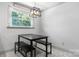 Cozy eat-in kitchen area featuring modern table and bench seating at 2623 Ne 13Th Ne St, Hickory, NC 28601