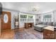 Inviting living room with hardwood floors and shuttered windows at 2623 Ne 13Th Ne St, Hickory, NC 28601