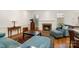 Inviting living room with fireplace and hardwood floors; perfect for relaxation at 2825 Sharon View Rd, Charlotte, NC 28210