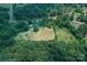 Overhead view showing expansive, untouched land with dense greenery, ideal for residential development at 4171 Leatherman Rd, Vale, NC 28168