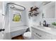 Stylish bathroom featuring a clawfoot tub, modern fixtures, and bright natural light at 727 W Main Street Ext, Lincolnton, NC 28092