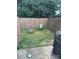 Fenced backyard featuring a grass yard and chairs for outdoor seating, perfect for relaxing or entertaining at 7857 Petrea Ln, Charlotte, NC 28227