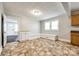 Dining room area featuring built-in benches, lots of natural light, and decorative tile floors at 903 Rhode Island Ave, Kannapolis, NC 28083