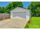 Detached one car garage providing ample parking and storage space on property at 903 Rhode Island Ave, Kannapolis, NC 28083