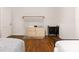 Bright bedroom featuring a decorative fireplace, hardwood flooring, and ample space at 1102 Lane St, Kannapolis, NC 28083
