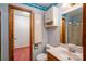 A full bathroom offers ample lighting, an extended vanity, and a shower/tub combo at 1553 Home Trl # 51, Lincolnton, NC 28092