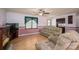 Comfortable living room showcasing a fireplace and a cozy seating arrangement at 1553 Home Trl # 51, Lincolnton, NC 28092
