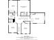 Second-floor floor plan featuring bedrooms, a bonus room, and a detailed hall layout at 2377 Maple Grove Nw Ln, Concord, NC 28027