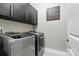Well-equipped laundry room with modern washer and dryer at 2377 Maple Grove Nw Ln, Concord, NC 28027
