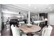Open layout view of kitchen, dining, and living room areas at 2377 Maple Grove Nw Ln, Concord, NC 28027