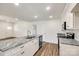 Well-lit kitchen featuring granite countertops and modern stainless steel appliances at 3248 Ferguson Long Rd, York, SC 29745