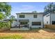 Stunning new construction backyard featuring an expansive lawn and a beautiful deck at 4349 Castleton Rd, Charlotte, NC 28211