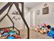 Comfortable bedroom featuring colorful bedding and fun decorations at 113 Missouri Ln, Mount Holly, NC 28120