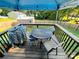Cozy backyard deck with outdoor furniture, perfect for entertaining and relaxing at 1723 Lowder St, Albemarle, NC 28001