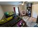 Angled view of a bedroom featuring bunkbeds and a toy cabinet at 1723 Lowder St, Albemarle, NC 28001