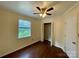 Comfortable bedroom with a ceiling fan, closet, and natural light at 250 Nixon Rd # 41, Belmont, NC 28012