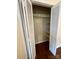 Bedroom closet featuring shelves and ample storage space at 250 Nixon Rd # 41, Belmont, NC 28012
