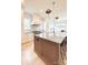 Gourmet kitchen with large island, granite countertops, and stainless steel appliances at 3011 Ella Katherine Way, Charlotte, NC 28210
