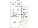 First floor plan featuring open kitchen, great room, primary bedroom, and two-car garage at 328 Linda Carol Ln, Tega Cay, SC 29708