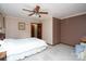 Bedroom features neutral walls and wood trim at 47209 Paradise Ln, Norwood, NC 28128