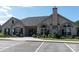 Clubhouse exterior shows stonework, landscaping, and community amenities at 860 Wynnshire Dr, Hickory, NC 28601