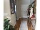 Welcoming foyer with hardwood floors and decorative accents at 860 Wynnshire Dr, Hickory, NC 28601