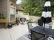 Back patio space includes dining and lounge areas perfect for entertaining guests at 860 Wynnshire Dr, Hickory, NC 28601