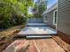 Spacious wooden deck overlooks the backyard, perfect for outdoor entertaining at 11103 Fox Cove Dr, Charlotte, NC 28273