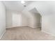 Light-filled bedroom features neutral walls, carpeted floors, and a closet for storage at 133 Pecan Ln, Salisbury, NC 28146