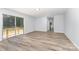 Bright living area with sliding glass doors that lead to a deck, perfect for outdoor enjoyment at 133 Pecan Ln, Salisbury, NC 28146