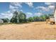 Expansive backyard featuring a freshly seeded lawn, providing a blank canvas for outdoor activities at 150 Autumn Blaze Rd, China Grove, NC 28023