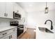 Modern kitchen with stainless steel appliances and plenty of counter space at 150 Autumn Blaze Rd, China Grove, NC 28023