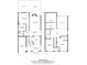 Detailed floor plan showcasing the layout of the home's two floors, including room dimensions and features at 157 Talbert Town Loop, Mooresville, NC 28117