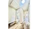Hallway with wood-look flooring, neutral walls, and doorways to bedrooms at 1678 Nelson Dr, Newton, NC 28658