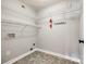 Walk-in closet featuring wire shelving and vinyl floors at 1706 Baylor Dr, Rock Hill, SC 29732