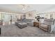 Open concept living room connecting dining and kitchen areas at 1921 Williford Woods Ln, Rock Hill, SC 29730