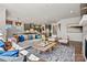 Open-concept living room flowing into a modern kitchen, perfect for entertaining and Gathering gatherings at 2005 Waxhaw Crossing Dr # 241, Waxhaw, NC 28173
