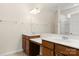 Bathroom featuring double sinks, vanities, and a large mirror at 20241 Dovekie Ln, Indian Land, SC 29707
